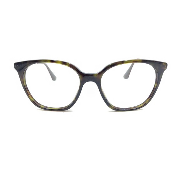 Prada VPR 11T 2AU-1O1 Tortoise Brown Gold Eyeglasses Frames 53-17 140 Italy - Picture 6 of 12